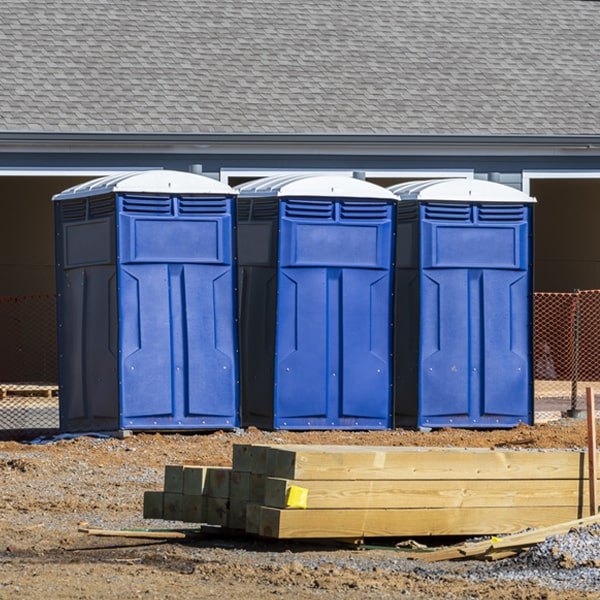 how do you dispose of waste after the porta potties have been emptied in Manchester